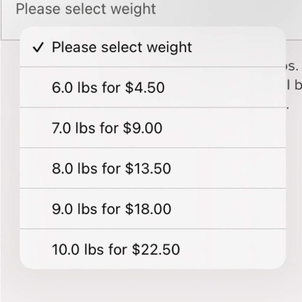 Additional Postage: Bundles Over 5lbs - Picture 3 of 3